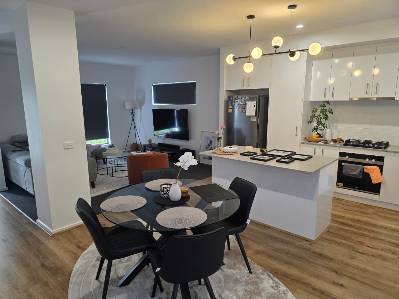 Interior Design, Greenvale, Australia, Residential interior design project, dining area angle 4, work in progress
