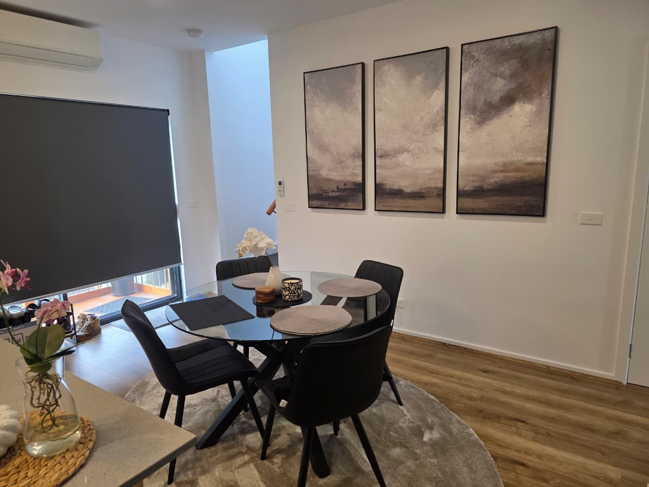 Interior Design, Greenvale, Australia, Residential interior design project, dining area angle 7, work in progress